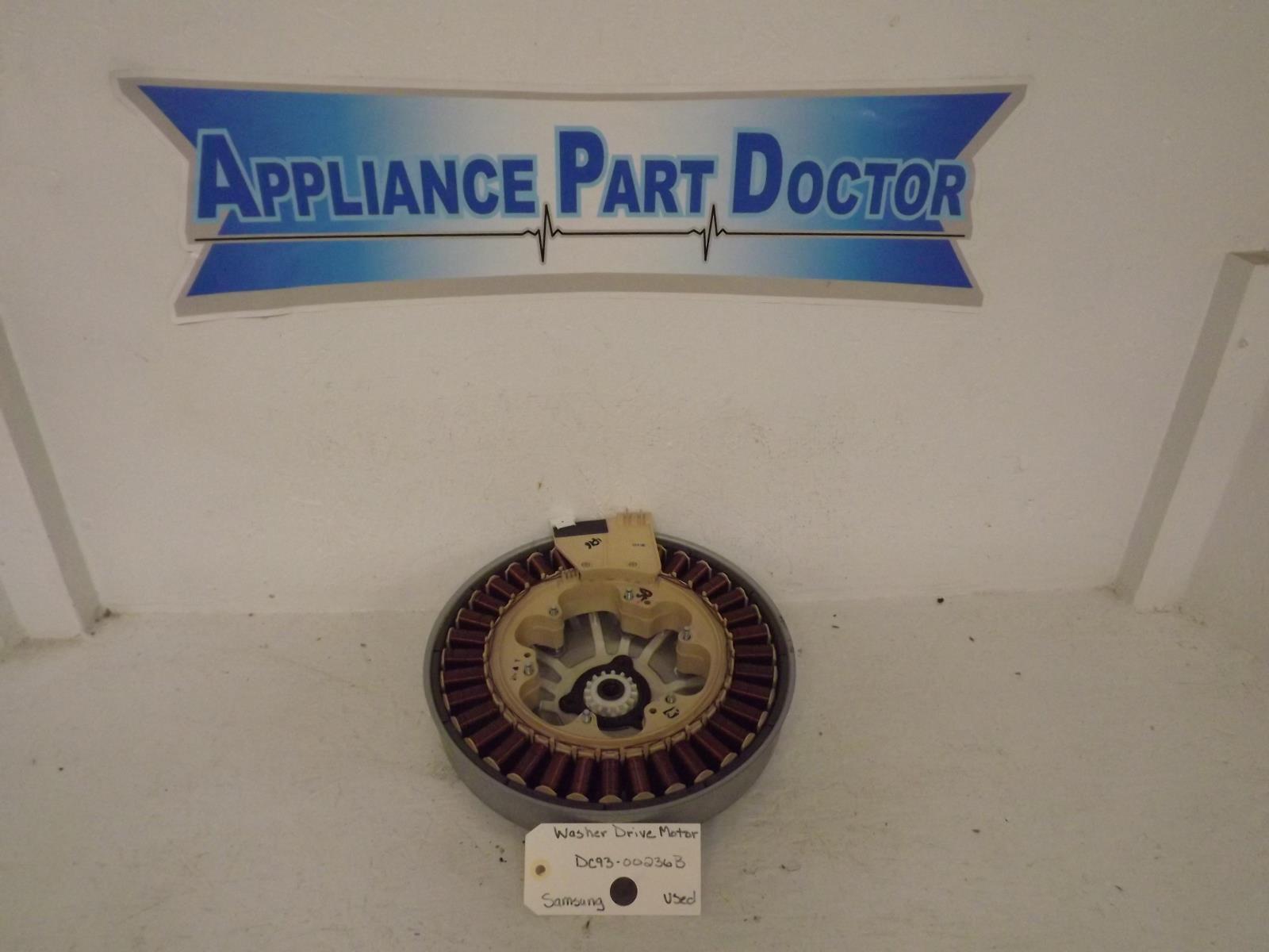 Samsung Washer DC93-00236B Washer Drive Motor Used Samsung Washer DC93-00236B Washer Drive Motor Used